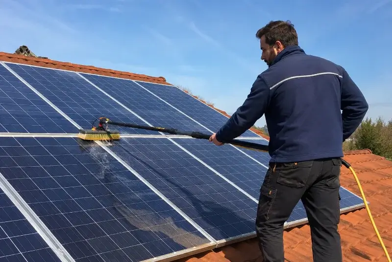 Nettoyage et entretien de panneaux solaires à Preignac