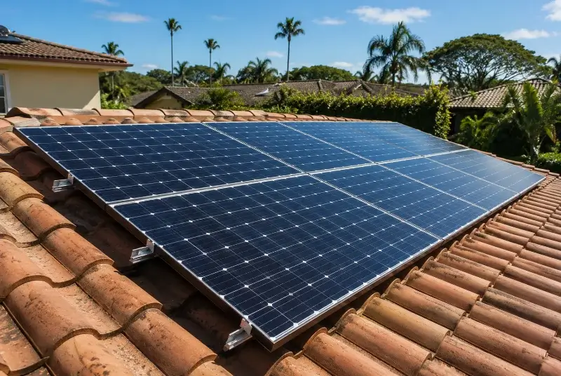 Installation de panneaux solaires à Preignac